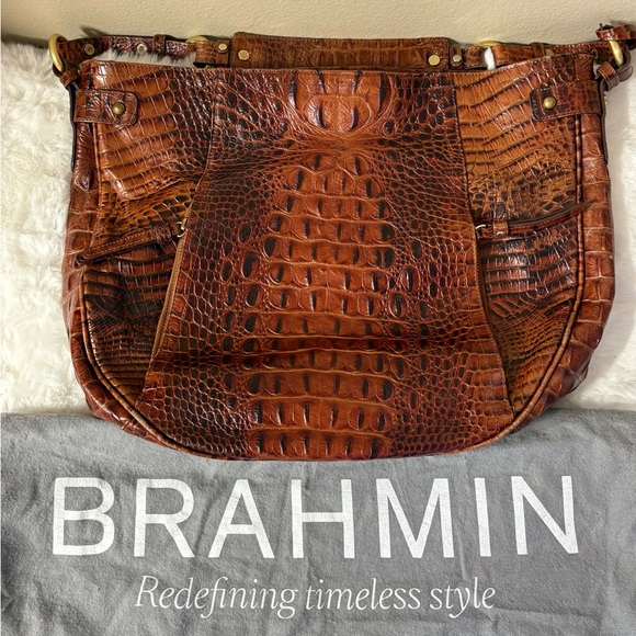 Brahmin Handbags - Brahmin Lauren Hobo Bag – Effortless Style with Signature Luxury